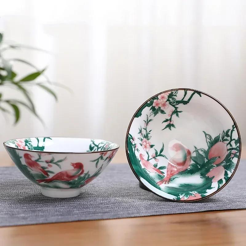 1PCS Blue and White Porcelain Cone Teacup Anti Scaling Hand-Painted Ceramic Tea Bowl Travel Meditation Cup Chinese Tea set 70ml