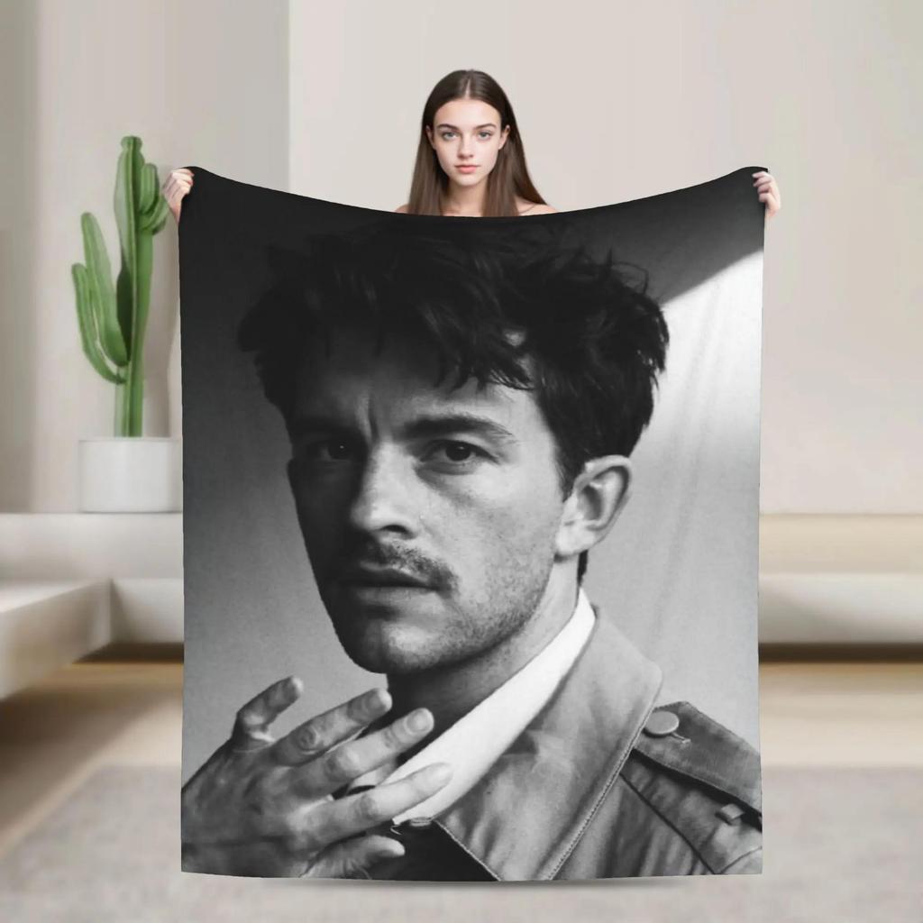 Jonathan Bailey Blanket Soft Warm Flannel Throw for Kids Boys Girls Living Room Bedding Sofa Plush Graphic Bed Cover