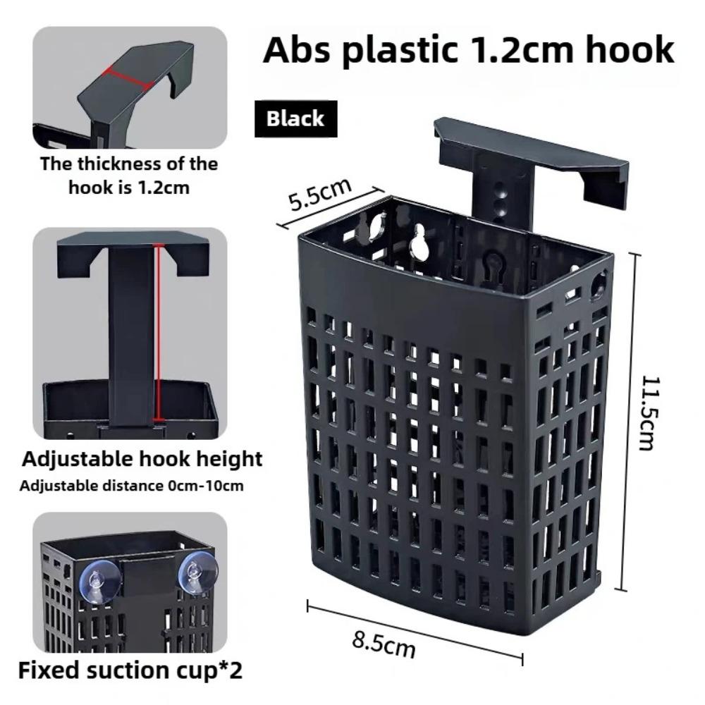 Adjustable Height Aquarium Plant Holder Transparent Extendable Hook Aquaponic Cultivation Holder Suction Cup