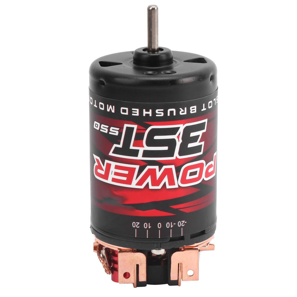3‑Slot 550 Brushed Motor 35T RC Motor Replacement for 1 10 1 12 Remoted Control Car