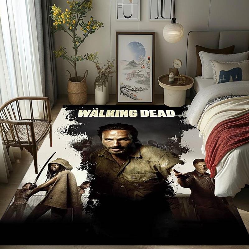 Apocalyptic Warrior Uprising Carpet Suitable for All Seasons Living Room and Bedroom Mats Doormat Office Chair Cushion Fashion