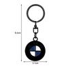 1Pcs 3D Metal Car Badge Keychain Zinc Alloy Keyrings Auto Accessories For BMW F15 F16 F18 E39 E46 E90 E36 E60 X3 X5 X6 M3 M4 M5 M6