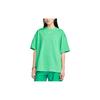 New Sportswear Essentials Series Set In Sleeve T Shirt Women's Green DX7911-363