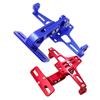 Motorcycle License Plate Mount With LED Light Adjustment License Plate Frame Set