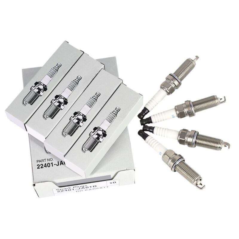 4pcs 22401-JA01B DILKAR6A-11 Iridium Spark Plug For Nissan X-Trail Sentra Rogue Altima Teana Sentra 2.5 22401JA01B DILKAR6A11