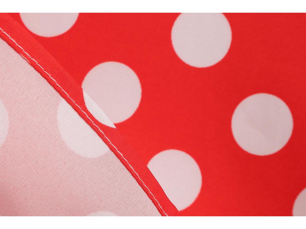 1950er Vintage Polka Dot Neckholder Rückenfreies Swing-Kleid mit Hepburn-Kragen