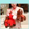 Plush Horse Keychain With Pp Cotton Fill For Gift And Decoration