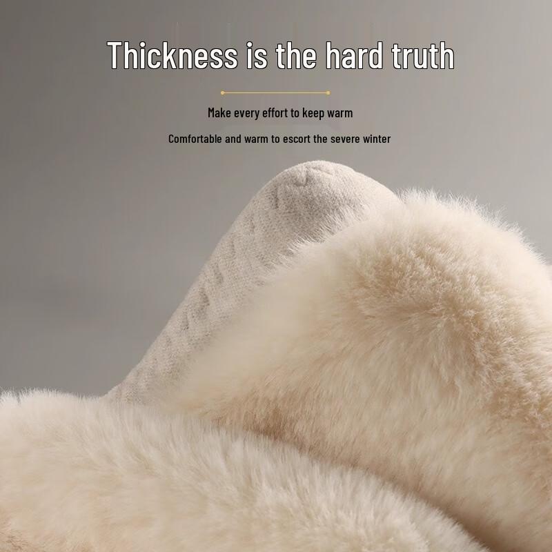 Gujin Women's Wool-Filled Fleece-Lined Thermal Pants