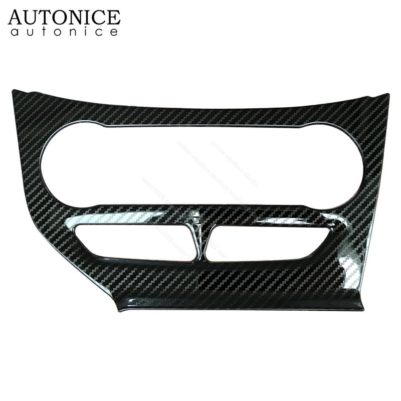 Carbon Fiber Color Air Condition Panel Control Covers Trim Fit for Ford Focus 2012-2014 MK3 LEFT HAND SIDE Stainless Steel