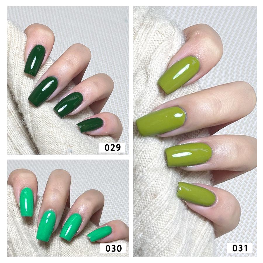 Nail Gel Jade Green Jelly UV Polish for Salons