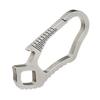 Titanium Mini Keychain Buckle with Elastic Hook Flashlight for Men's Waist