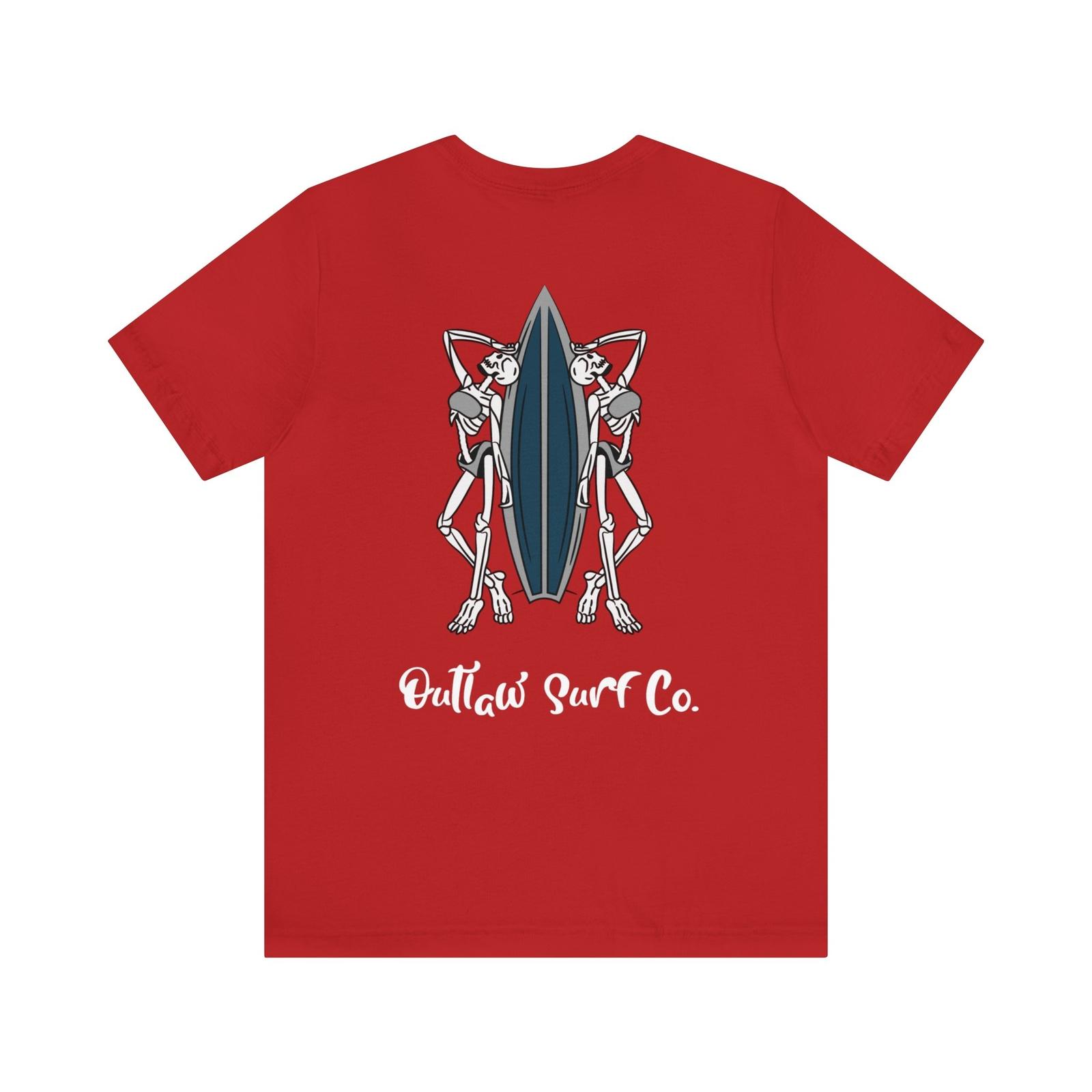 Outlaw Surf Skeleton Babes T-Shirt S