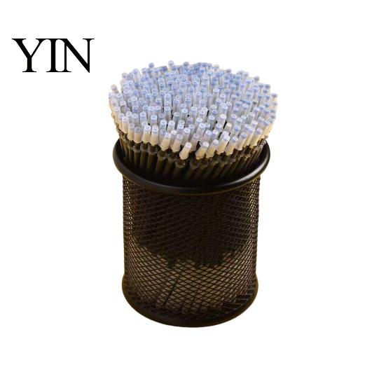 Cartucce di Ricambio Universali per Penne 50 PZ 0,5 mm Ricariche a Inchiostro Gel, Sostituzione Punta a Ago e Conica Ricariche Nere per Studenti Scrittura Fluida Pigmento