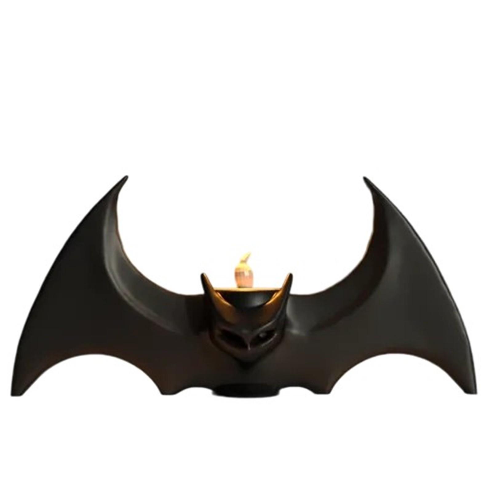 

Halloween Bats Candlestick Ornaments One Size
