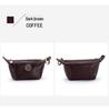 Women's Small Retro Cowhide Coin Purse & Lipstick Key Holder
