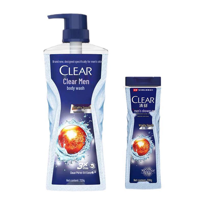 Clear Men Balance Oil Control Vigor Sport Shower Gel