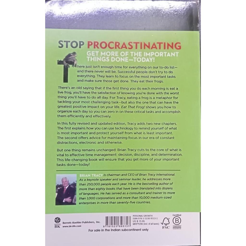 Eat That Frog! Paperback # UKN745