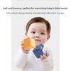 Baby Identify Animal Fruits Silicone Building Blocks Educational Chewing Toy For Early Learning And Sensory Development