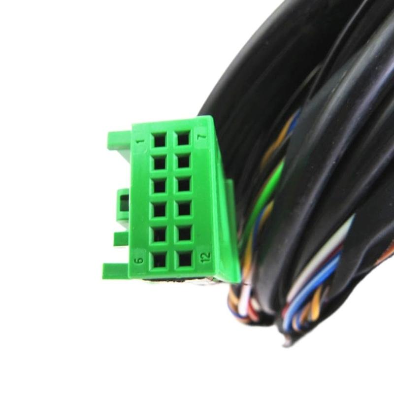 Vehicle Microphone Cable Harness for Automobile Head Units, Wiring Set for RCD510 RNS510 9W2 9ZZ, Listed 8X0035447A and 1K8035730D