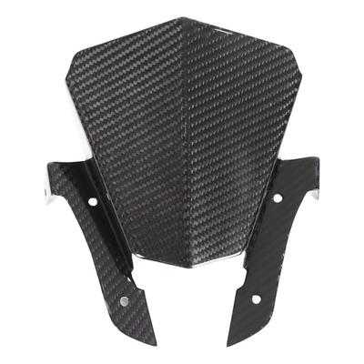 3K Karbonový Motocyklový Čelní Sklo Větrný Deflektor Motorka Refitting Náhradní pro MT‑07 2013‑2016