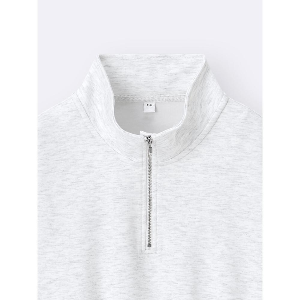 Gu By Uniqlo Girls Puff Sweat Half Zip Pullover Jr