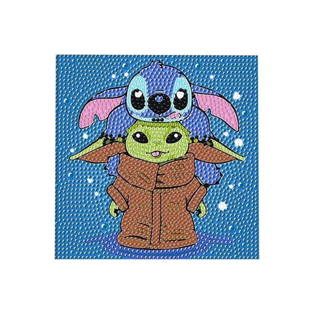 Children's Diamond Paintings Cartoon Educational Toy Stickers