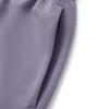 Li Ning Fitness Series Casual Simple Solid Color Flared Knit Sports Pants Women Bottoms Dark-Gray Purple AKLV718-2
