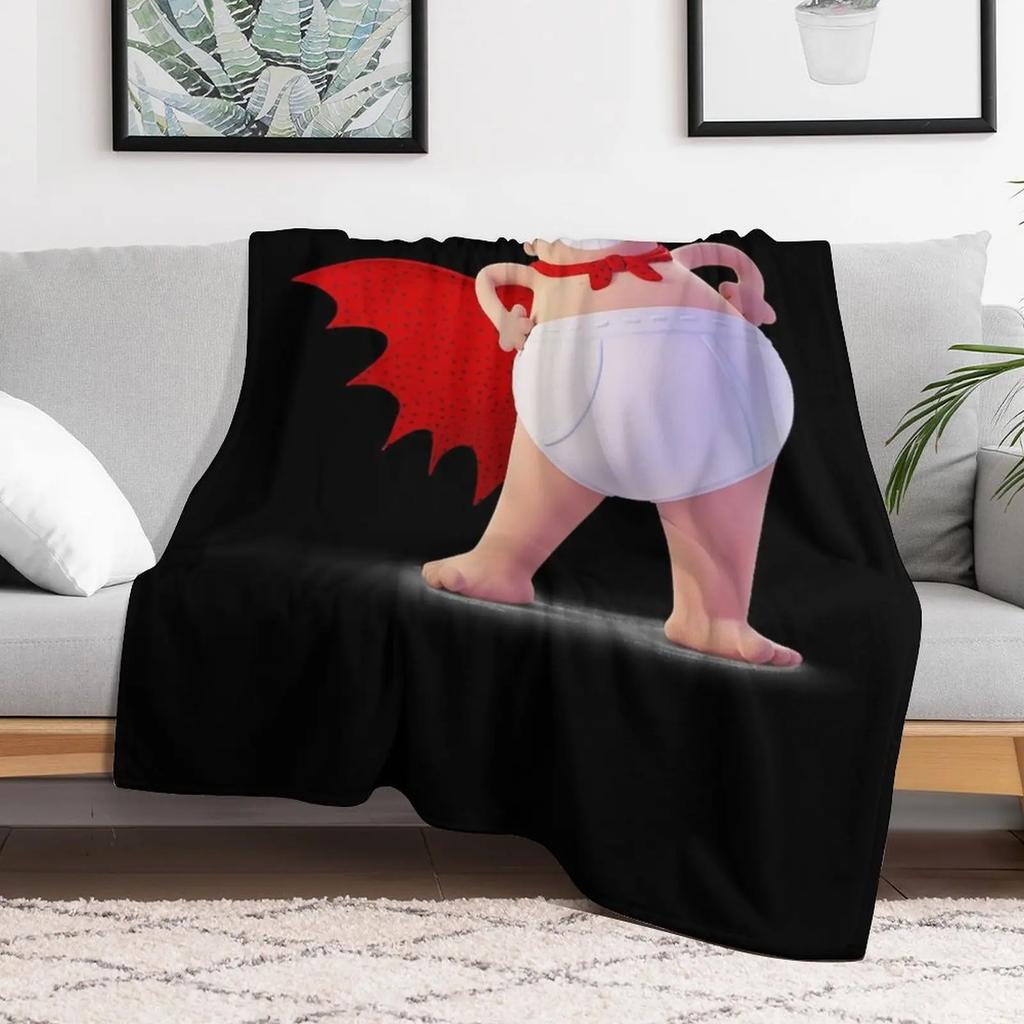 Gift Idea Captain Underpants Throw Blanket Stuffeds Blankets For Baby decorative Furrys Blankets
