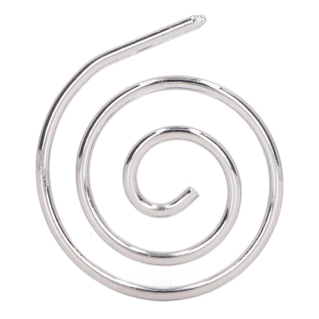 Agujas Circulares de Tejer en Espiral Acero Inoxidable Resistente a la Corrosión Punta Herramienta de Tejer para Tejedores