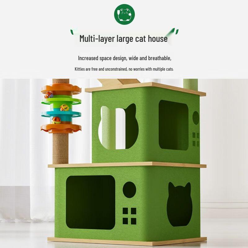Aomengming Multi-Level Cat Tree with Space Capsule