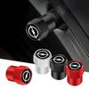4pcs Universal Car Wheel Tire Valve Stem Caps Dust Covers Aluminum Tire Wheel Stem Air Valve Cap For Opel Astra Car Accessories MH8
