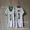 Youth Rugby Jersey Boys NFL San Francisco 49ers Eagles Team Fan Apparel Cotton Sportswear