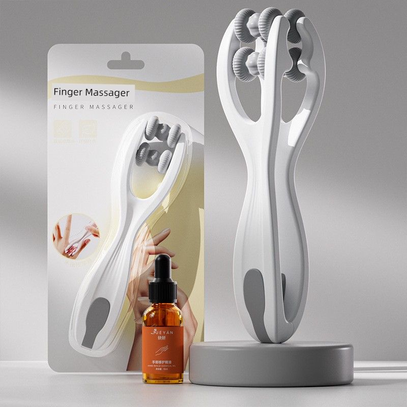 Silicone Thin Finger Joint Roller Care Massager