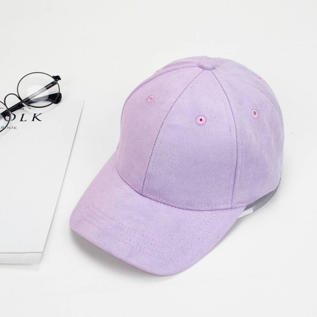 Unisex Adjustable Baseball Cap Men Women Hat Hip\-Hop Pink Black Candy Color Cap Outdoor Climbing Fashion Baseball Cap
