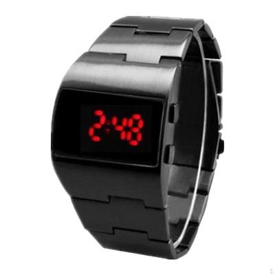 Digital Sports Watch LED Screen Novelty Multifunction Alloy Simple Date Wrist