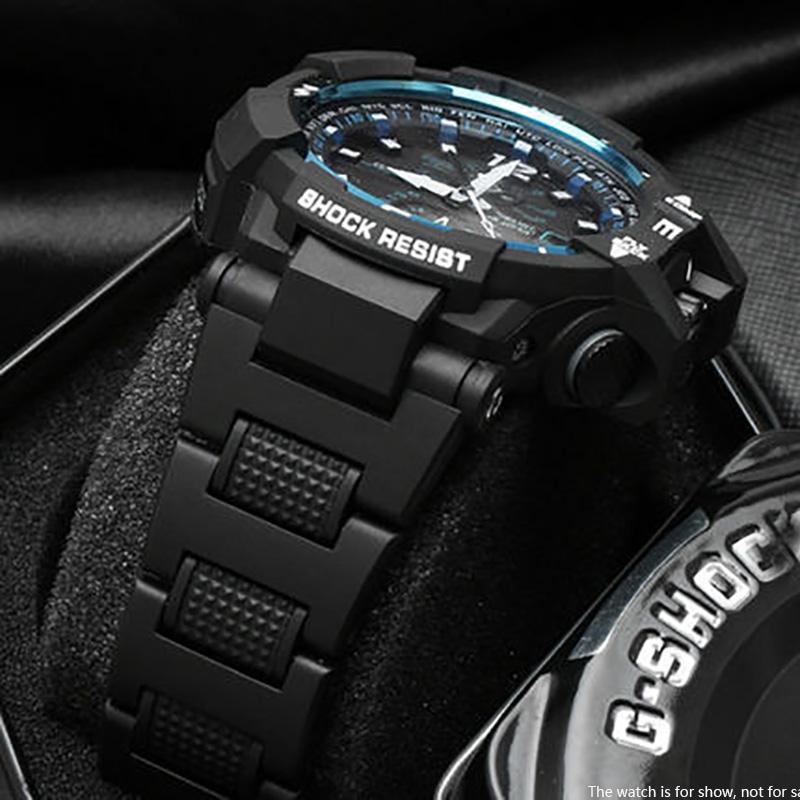 Plastový ocelový řemínek k hodinkám pro Casio GW-A1100FC GW-A1000 GW-4000 GA-1000 Řemínek k hodinkám Vysoce kvalitní Pánský sportovní náramek k náramkovým hodinkám