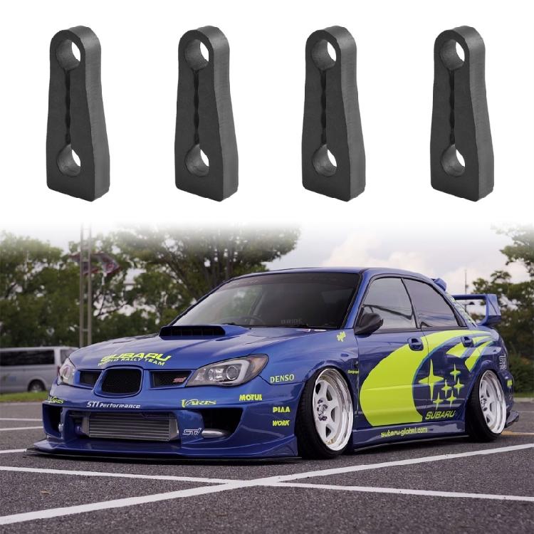 4Pcs Door Lock Sound Deadener Damper Soundproofing Quiet Buffer Car Part Damping Protector Cushion