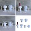 Vasi Fioriera a Fungo Pratici Stampo Robusto in Silicone Materiali per Artigianato in Cemento e Gesso per Giardino e Decorazione da Interno