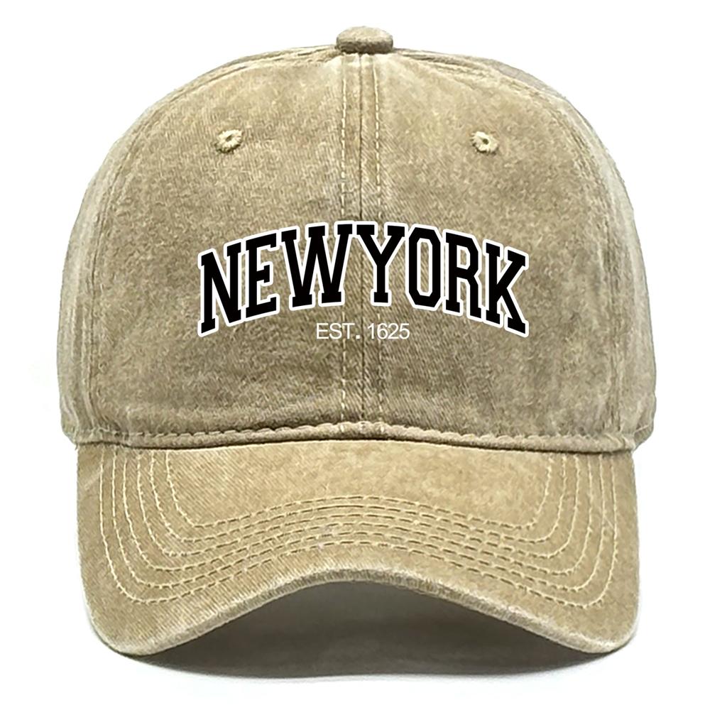 Unisex Snapback Caps New York Print Hats For Woman Fashion Headwear Adjustable Baseball Hat Perfect For Outdoor Sports