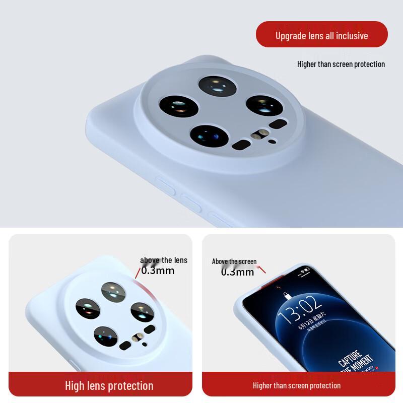 Shangsou Liquid Silicone Full Protection Phone Case for Xiaomi 14 Series