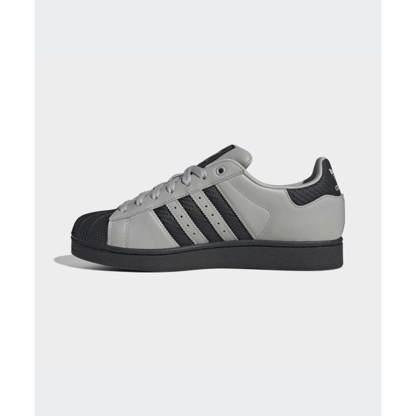 adidas Superstar II Grey Core Black Unisex Sneakers JQ3183
