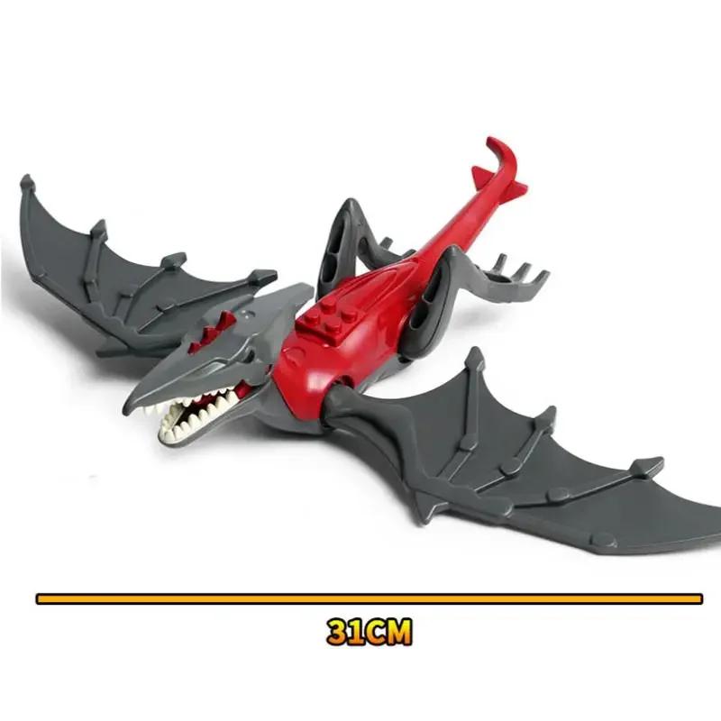 Jurassic Building Blocks World Dinosaurs Figures Bricks Baryonyx Tyrannosaurus Rex Indominus Rex I-Rex Assemble Kids Toys