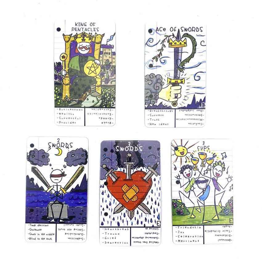 10.3*6cm Doddle Tarot