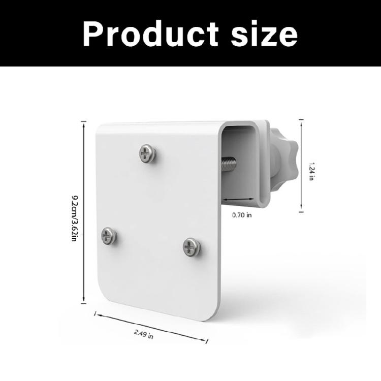 Easy Gutter Security Camera Bracket Aluminum For S330 S340 And Similar Models Holder