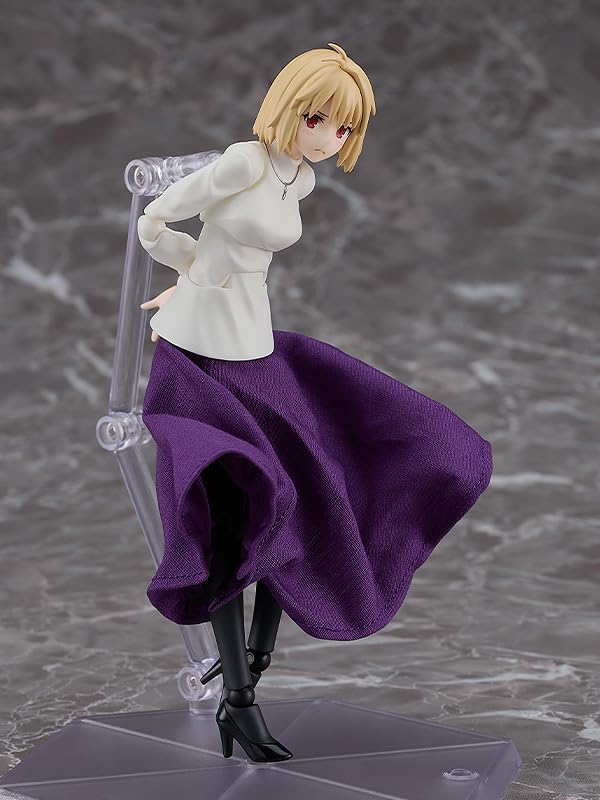 Max Factory Figma Tsukihime A Piece of Blue Glass Moon Arcueid Brunestud DX Edition Plastic Painted Movable Figure Non-Scale
