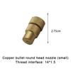 Mini Agricultural Copper Atomizing Nozzle Spraying End For Pressure Electric Sprayer Farming Garden Spray Accessories