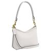 Coach Laurel Cow Leather Crossbody Handbag, Shoulder Bag Small Women's Chalk White CBH16-IMCHK
