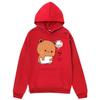 Funny Dudu Is Missing His Bubu Panda Bear Couple Hoodies Girl Kawaii Tops Women Cute Print Sweatshirt Men Clothes