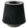 ENN LLC Universal 76mm Air Filter Mushroom Shape Adjustable Air Filter for Cars (Black)