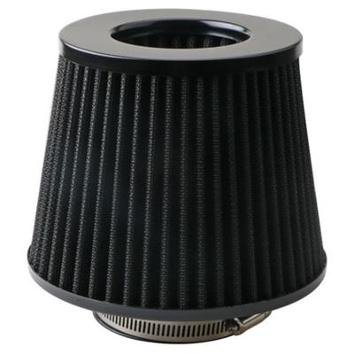 ENN LLC Univerzální 76mm vzduchový filtr ve tvaru houby, nastavitelný vzduchový filtr pro automobily (Černá)